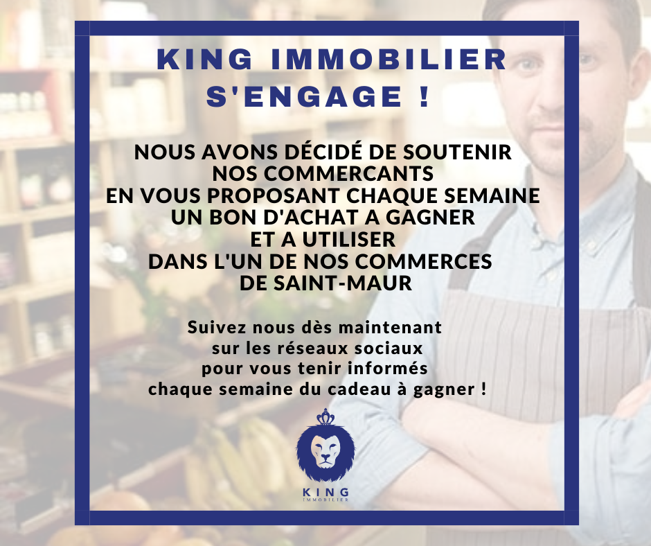 KING IMMOBILIER S'ENGAGE !